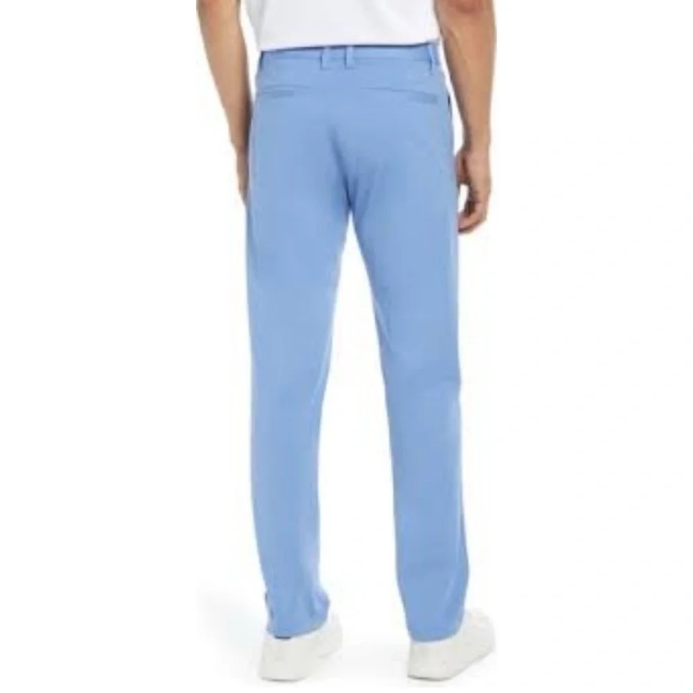 RHONE‎ Men’s Commuter Slim Pants Morning Blue 32 Golf Travel Performance Casual